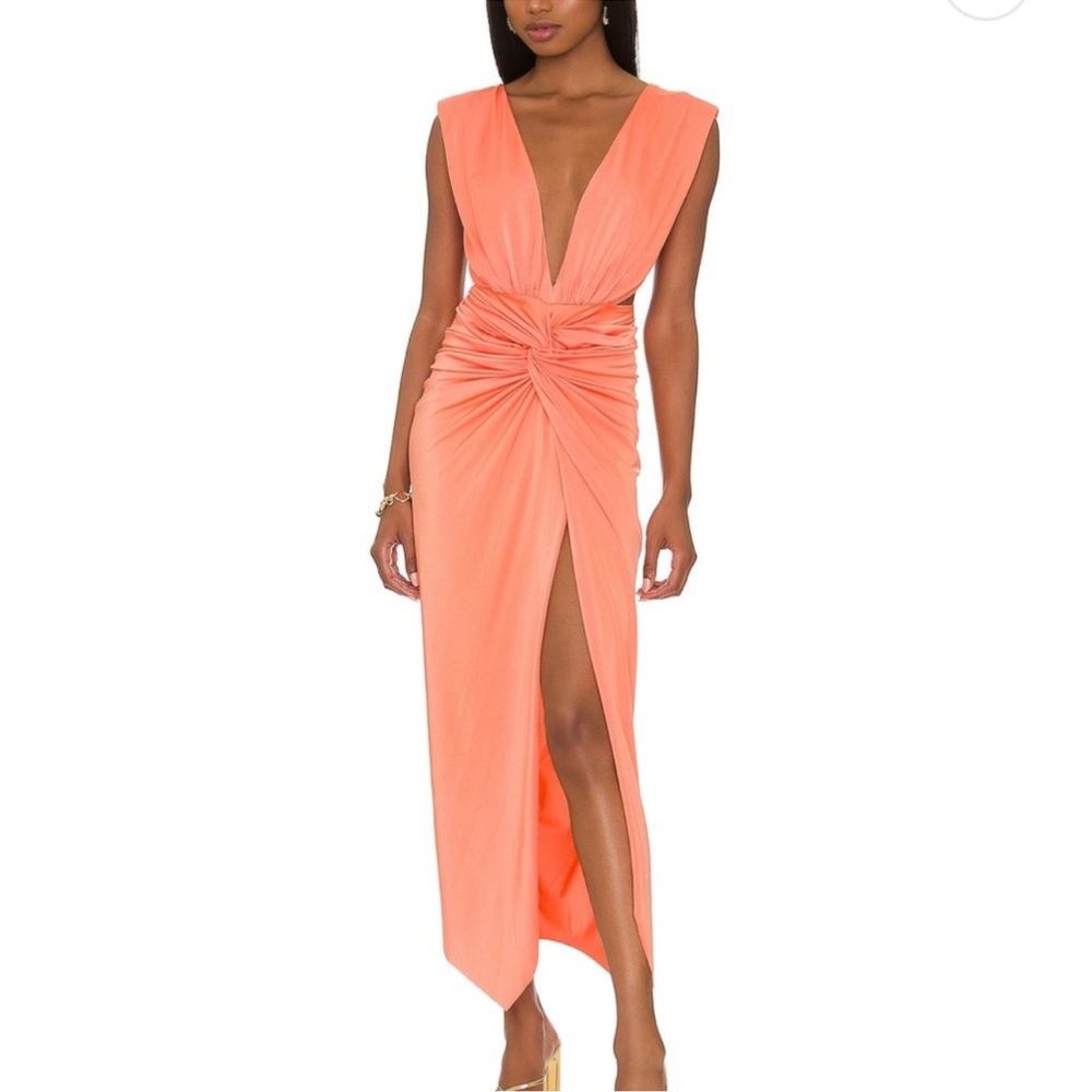 Baobab Collection Orange Backless Dress